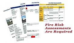 Fire Risk Assessments are a legal requiremet